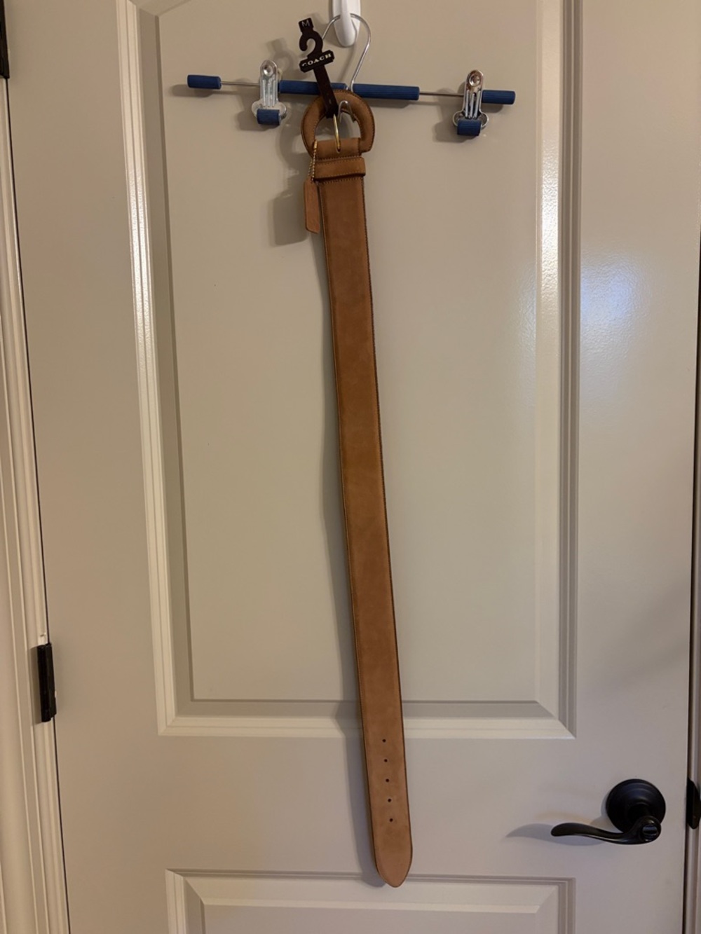 Vintage Coach Nubuc Suede Belt